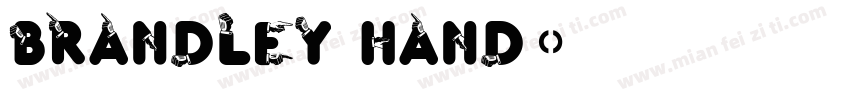 brandley hand字体转换